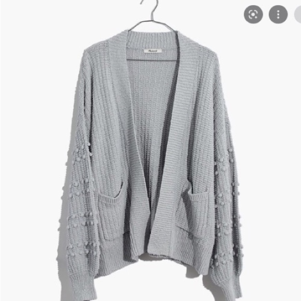 Madewell Bobble Cardigan Sweater